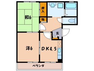 ワイズ上之町の物件間取画像